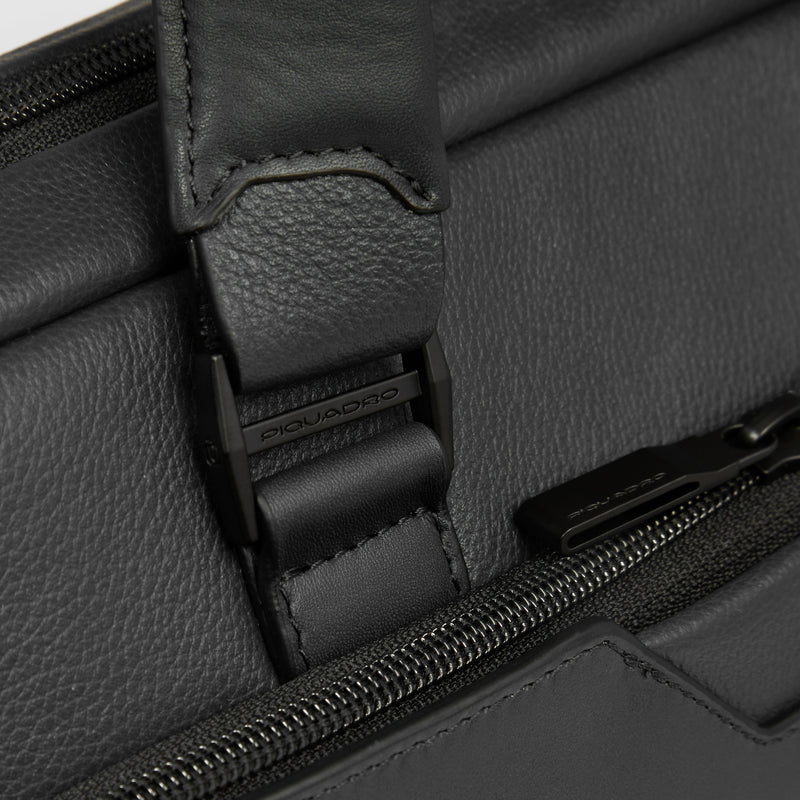 Leather Laptop Bag 14" with RFID Protection