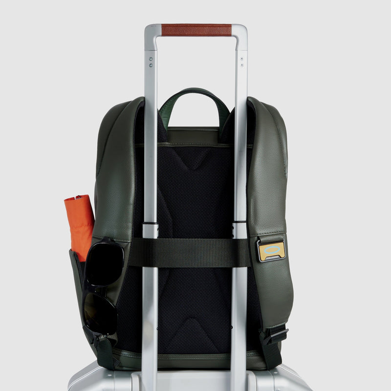 Leather Travel Backpack 13.3