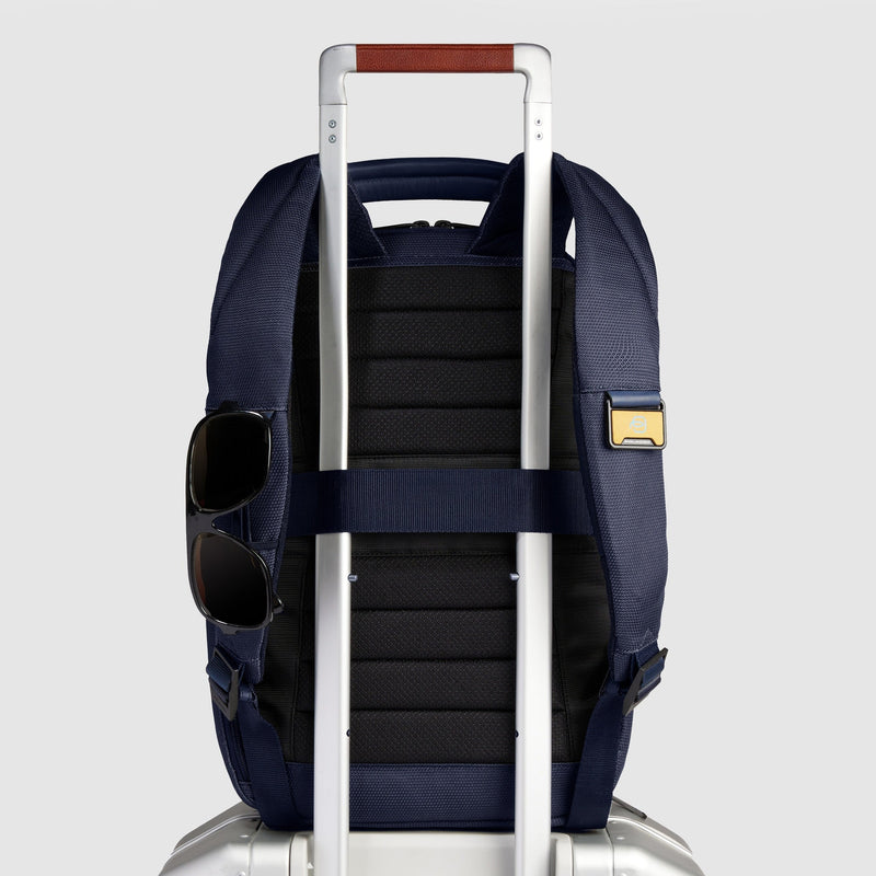 Zaino da viaggio porta pc 14" in tessuto riciclato