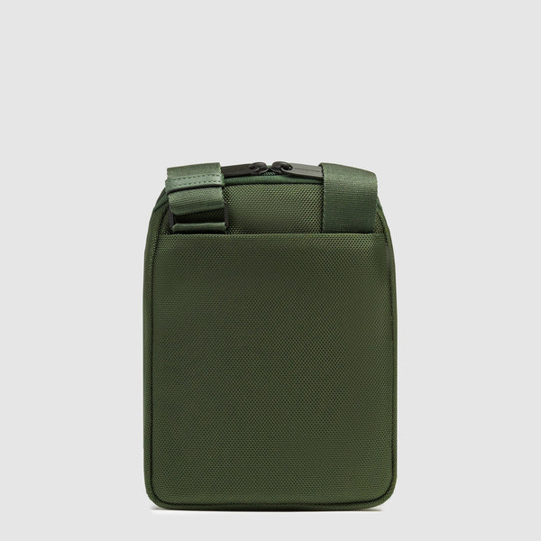 Men's crossbody bag in recycled textile - 3