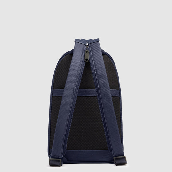 Zaino monospalla uomo in tessuto riciclato - 5