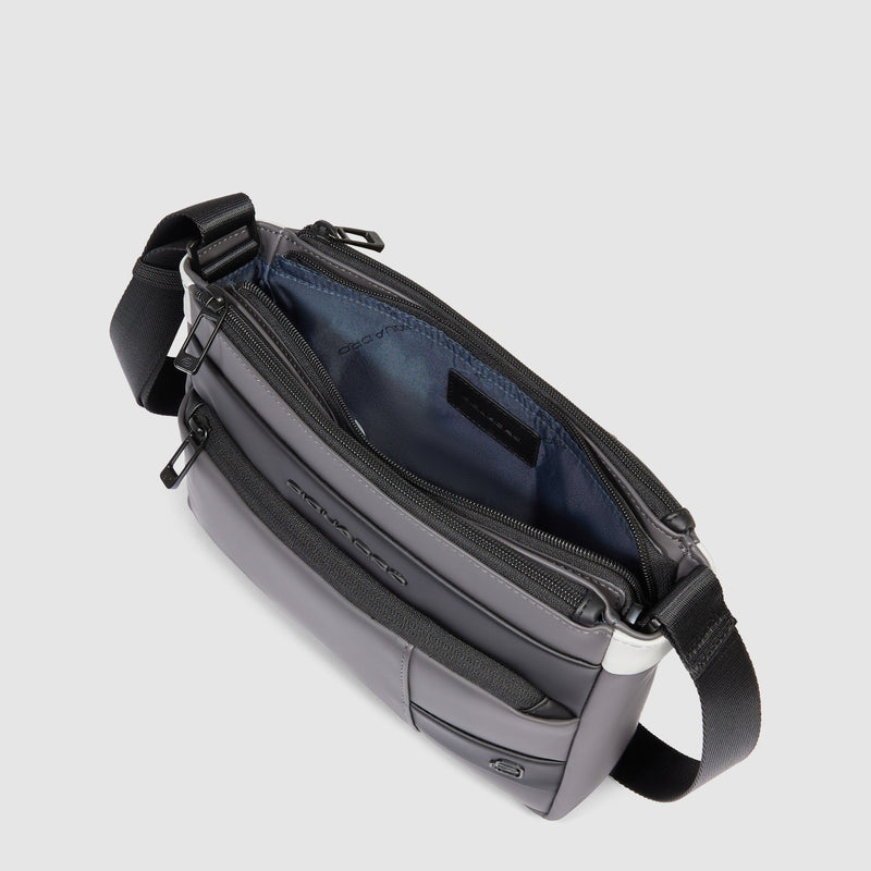 Water resistant crossbody bag