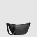 Women's Leather Belt Bag with Bluetooth® Tracker Pocket