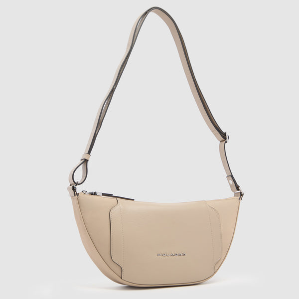 Marsupio donna in tessuto riciclato e pelle - 3
