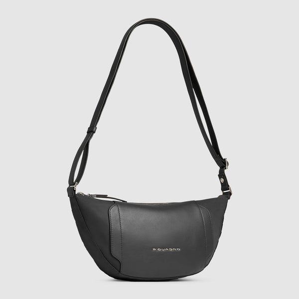 Bum bag women in recycled textile and leather - 5