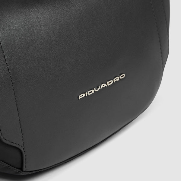 Bum bag women in recycled textile and leather - 6