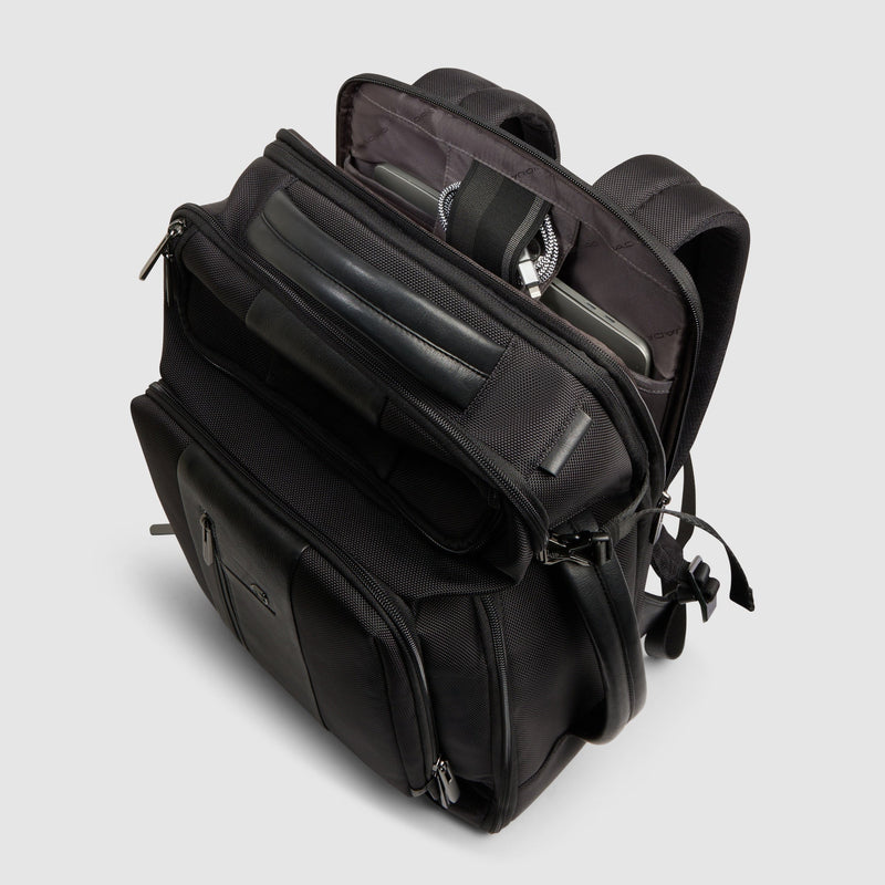 Expandable, travel laptop backpack 15,6"