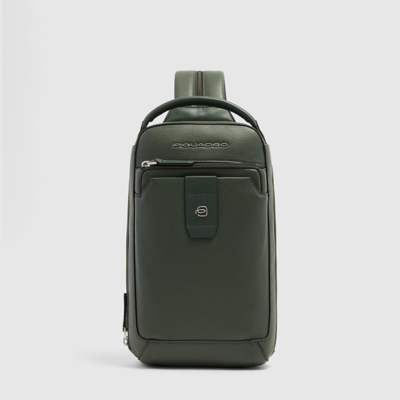 Sac de poitrine homme convertible en sac à dos