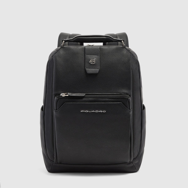 Leather Travel Backpack for 14-inch Laptop - 1