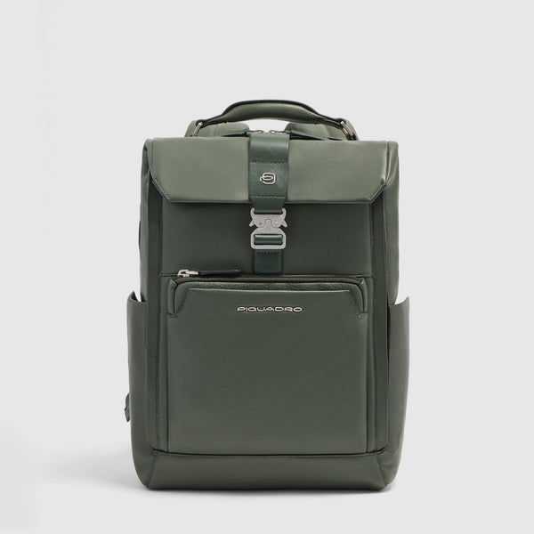 Leather Travel Backpack 18 L for 15.6-inch Laptops - 1