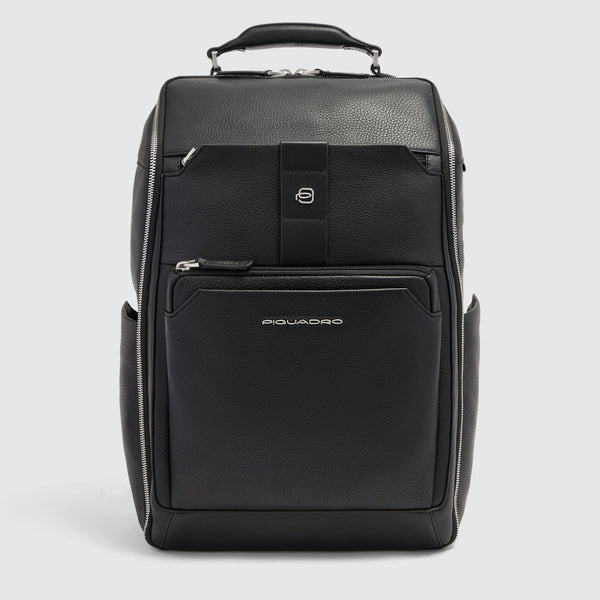 Leather Cabin Backpack with 15.6" Laptop Pocket - 1
