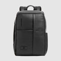 Expandable Leather Travel Backpack 15.6" Russel