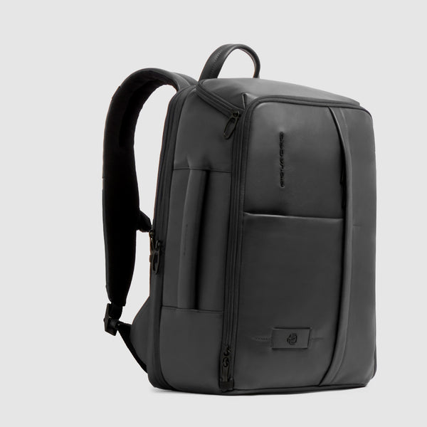 Expandable Leather Travel Backpack 15.6" Laptop 31 L - 2