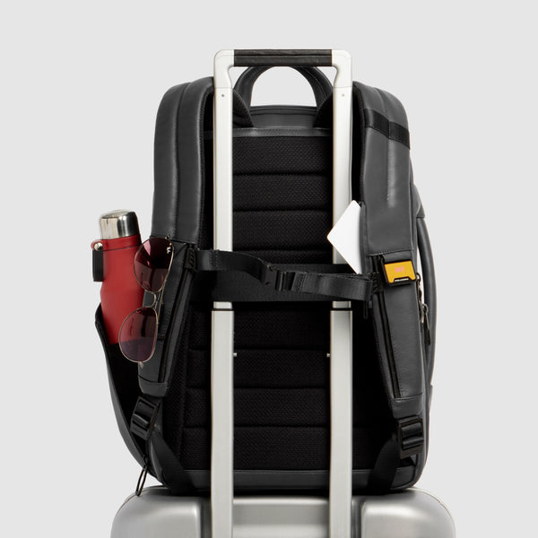 Expandable Leather Travel Backpack 15.6" Laptop 31 L - 4