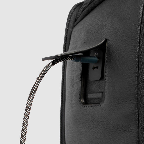 Expandable Leather Travel Backpack 15.6" Russel - 11