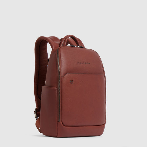 Leather Laptop Backpack 13.3" with Anti-Theft Cable - 2