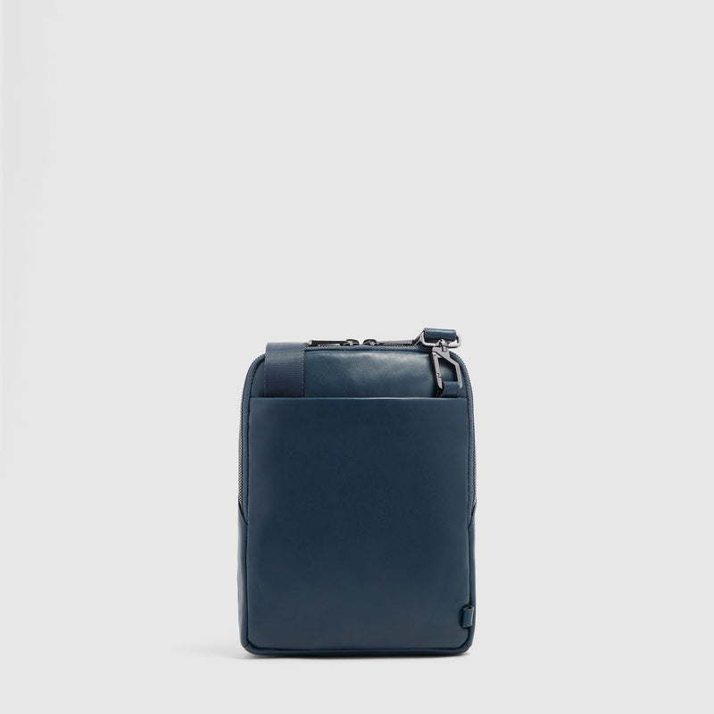 Vertical Leather Crossbody Bag for iPad® mini