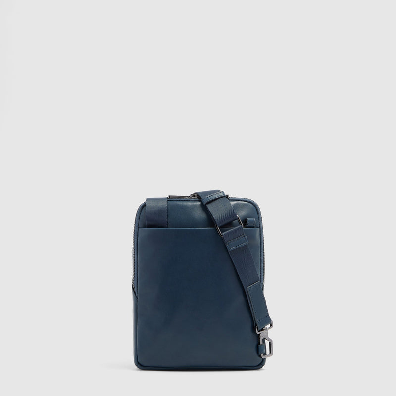 Vertical Leather Crossbody Bag for iPad® mini