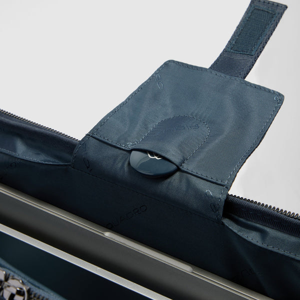 Double-Zip 15.6" Leather Laptop Bag with RFID Protection - 4