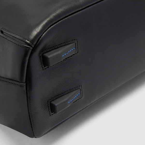 Leather Briefcase for 15.6" Laptop with RFID Protection - 5