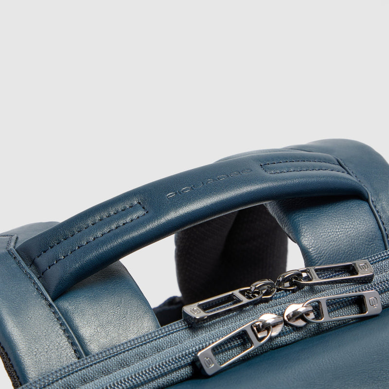 Leather Bike Backpack, 15.6" Laptop & RFID Protection
