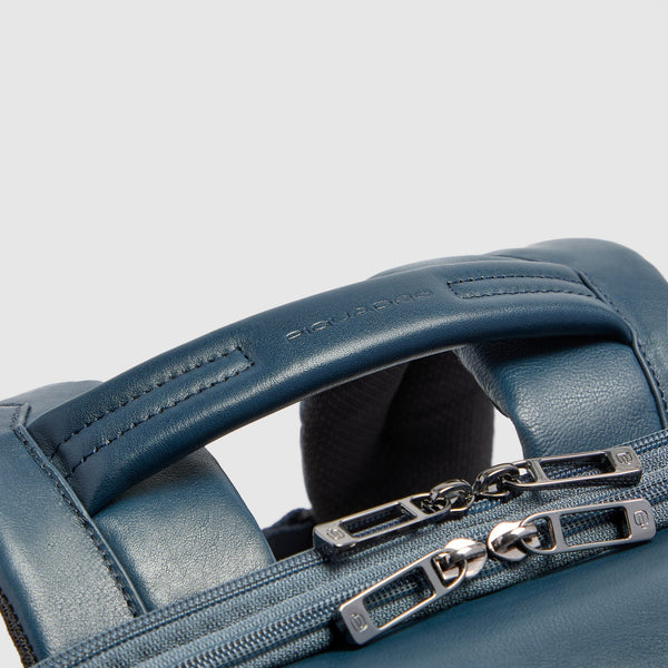 Leather Bike Backpack, 15.6" Laptop & RFID Protection - 8