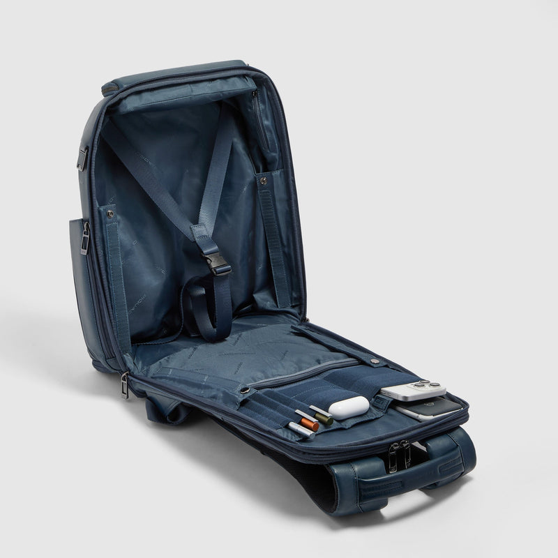 Leather Bike Backpack, 15.6" Laptop & RFID Protection