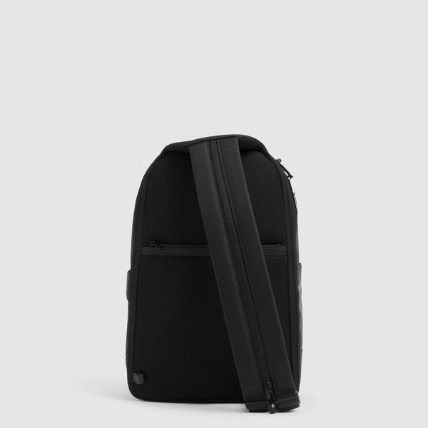 Sling Bag with Fingerprint Lock and Backpack Straps - 6