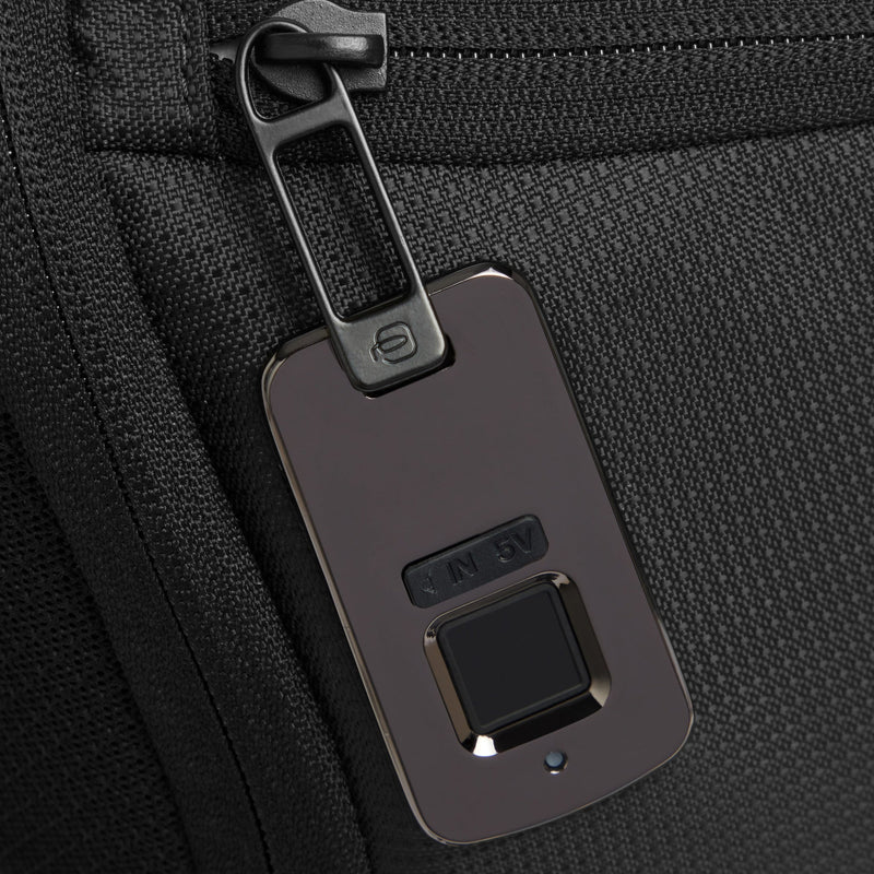 Sling Bag with Fingerprint Lock and Backpack Straps