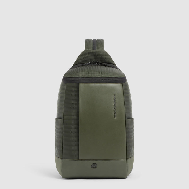 Sling Bag with Fingerprint Lock and Backpack Straps