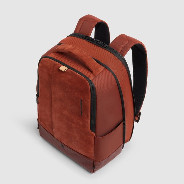 Expandable 14" Laptop Backpack with Trolley Strap - 6