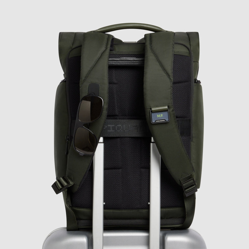 Expandable Roll-Top Laptop Backpack 15.6"