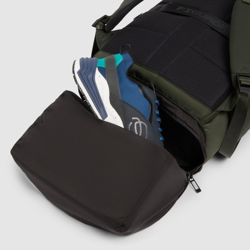Expandable Roll-Top Laptop Backpack 15.6"
