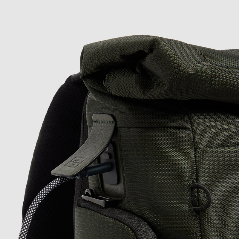 Expandable Roll-Top Laptop Backpack 15.6"