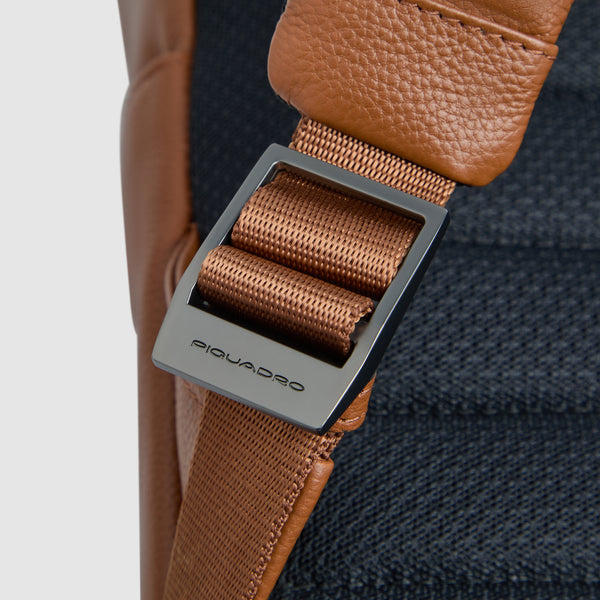 Leather Laptop Backpack 14" Russel with Flap - 7