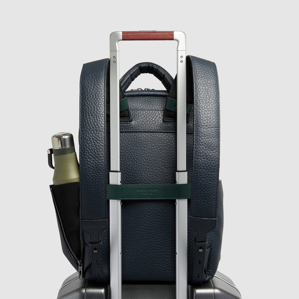 Leather Backpack for 14-inch Laptop, Made in Italy - 3