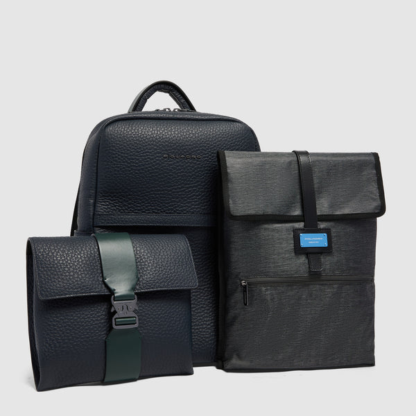 Leather Backpack for 14-inch Laptop, Made in Italy - 6