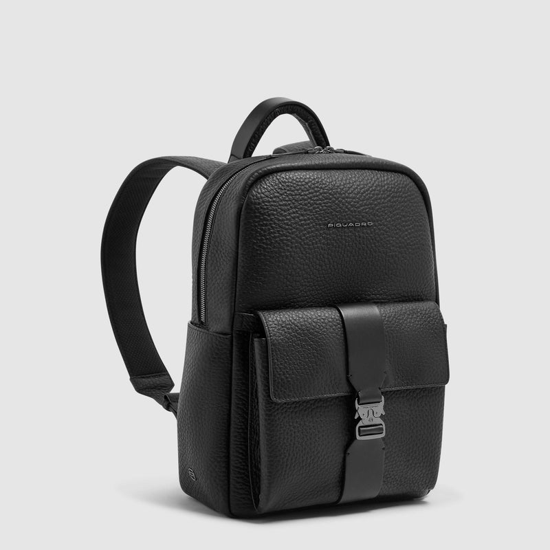 Leather Backpack for 14-inch Laptop, Made in Italy