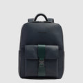 Leather Travel Backpack, Removable Laptop Sleeve