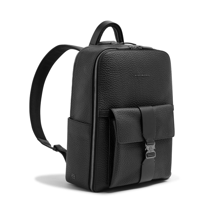Leather Travel Backpack, Removable Laptop Sleeve