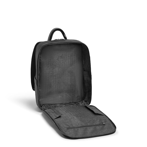 Leather Travel Backpack, Removable Laptop Sleeve - 7
