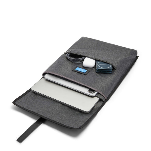 Leather Travel Backpack, Removable Laptop Sleeve - 11