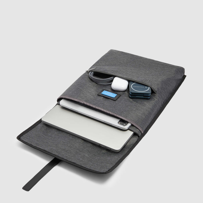 Leather Travel Backpack, Removable Laptop Sleeve