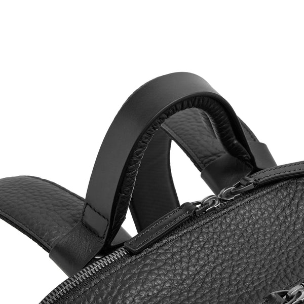 Leather Travel Backpack, Removable Laptop Sleeve - 12