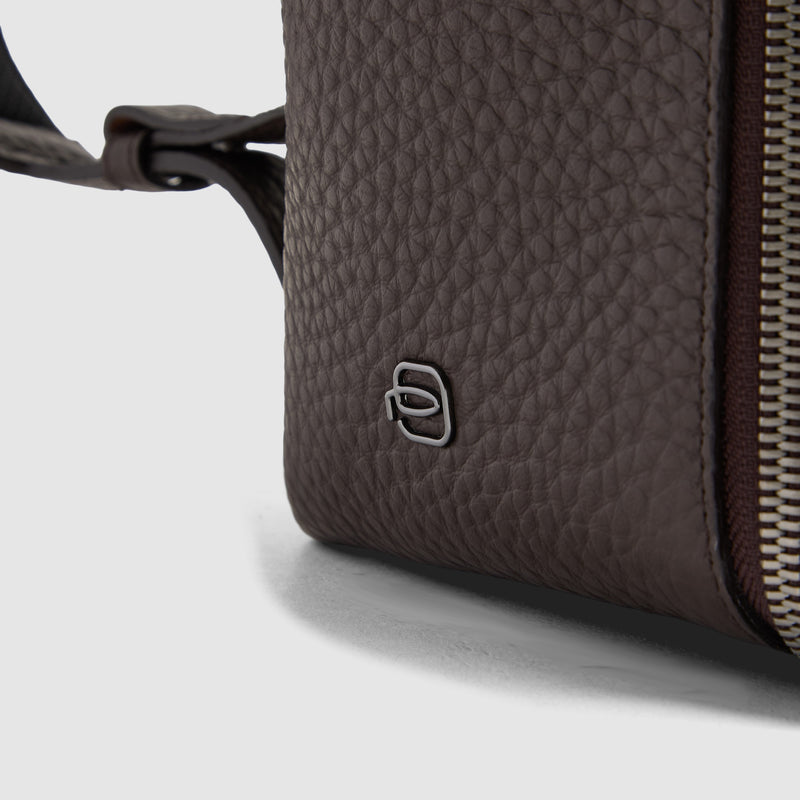 Leather Travel Backpack, Removable Laptop Sleeve