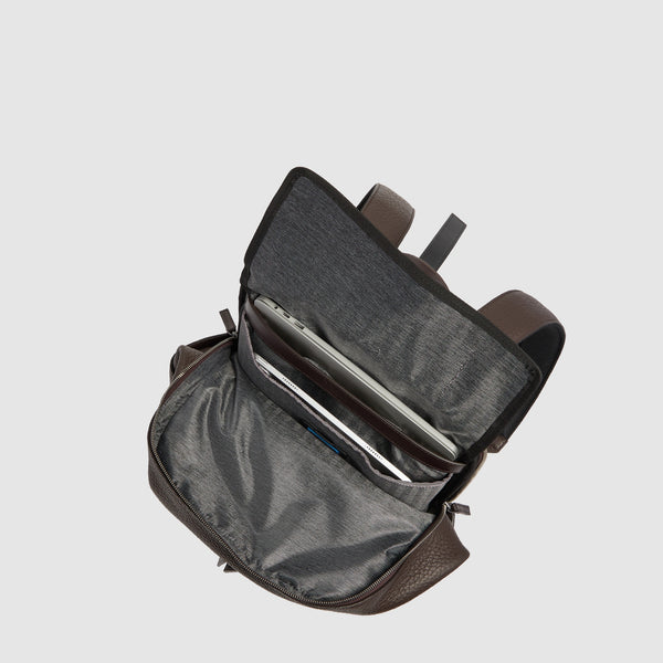 Leather Travel Backpack, Removable Laptop Sleeve - 6