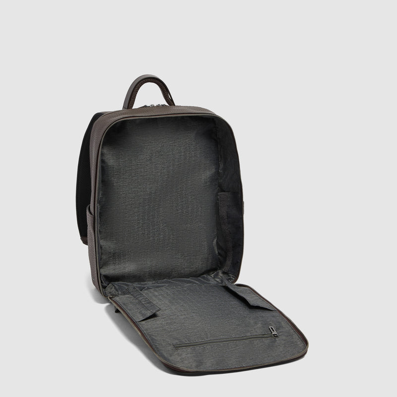 Leather Travel Backpack, Removable Laptop Sleeve