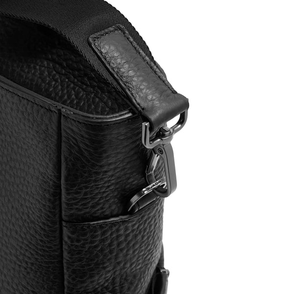 Leather Tote Backpack with Removable Laptop Sleeve - 8