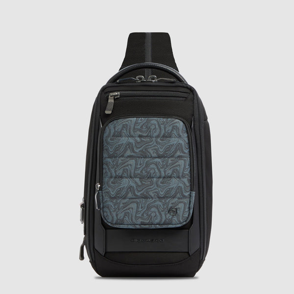 Sac de poitrine pour iPad® adaptable a sac a dòs  - 1