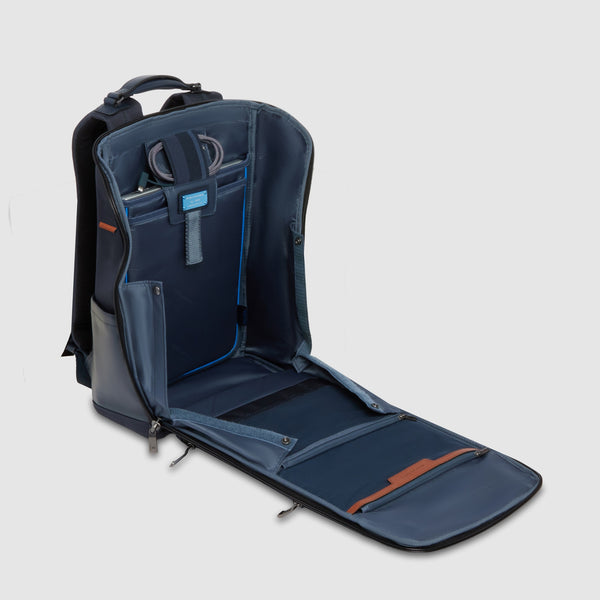 Leather & Water-Resistant Laptop Backpack 14" - 4